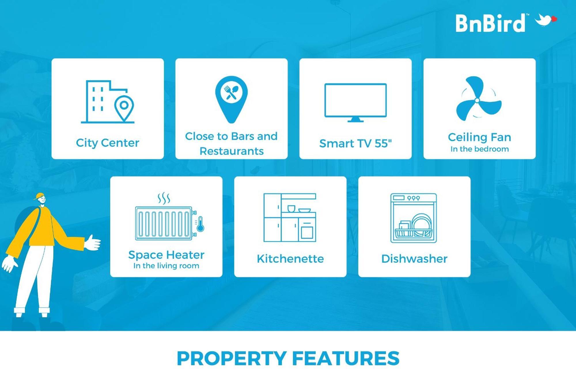 Inspiring City Center 1Br Apartment Πόρτο Εξωτερικό φωτογραφία